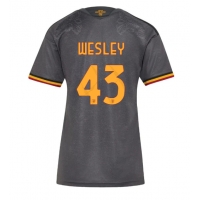 AS Roma Wesley Franca #43 Tredje Tröja Dam 2026-27 Kortärmad